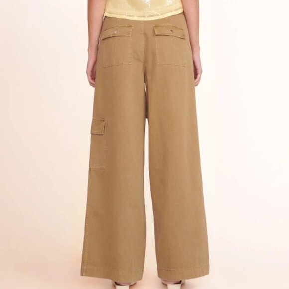 NWOT Staud Women's Brayden Wide Leg Jean Pant Rosemary Size 8 - Picture 3 of 15